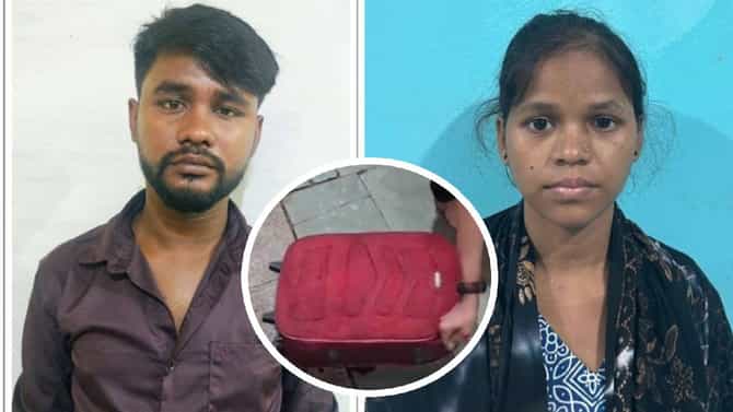 रेल्वेत महिलेचं शीर, सगळीकडे दुर्गंधी, लाल सूटकेस हत्याकांडांचा हादरवून टाकरणारा सस्पेन्स, पोलीसही थक्क!