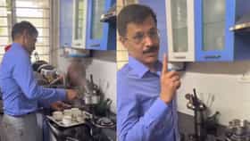 तुकाराम मुंढेंनी सगळा थाटमाट सोडला, मित्रांसाठी प्रेमाने बनवला चहा!.