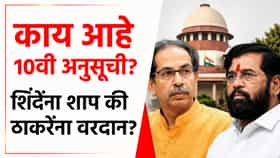 Special Report : 10वी अनुसूची काय आहे? शिंदेंना शाप की ठाकरेंना वरदान ठरणार? जाणून घ्या A टू Z