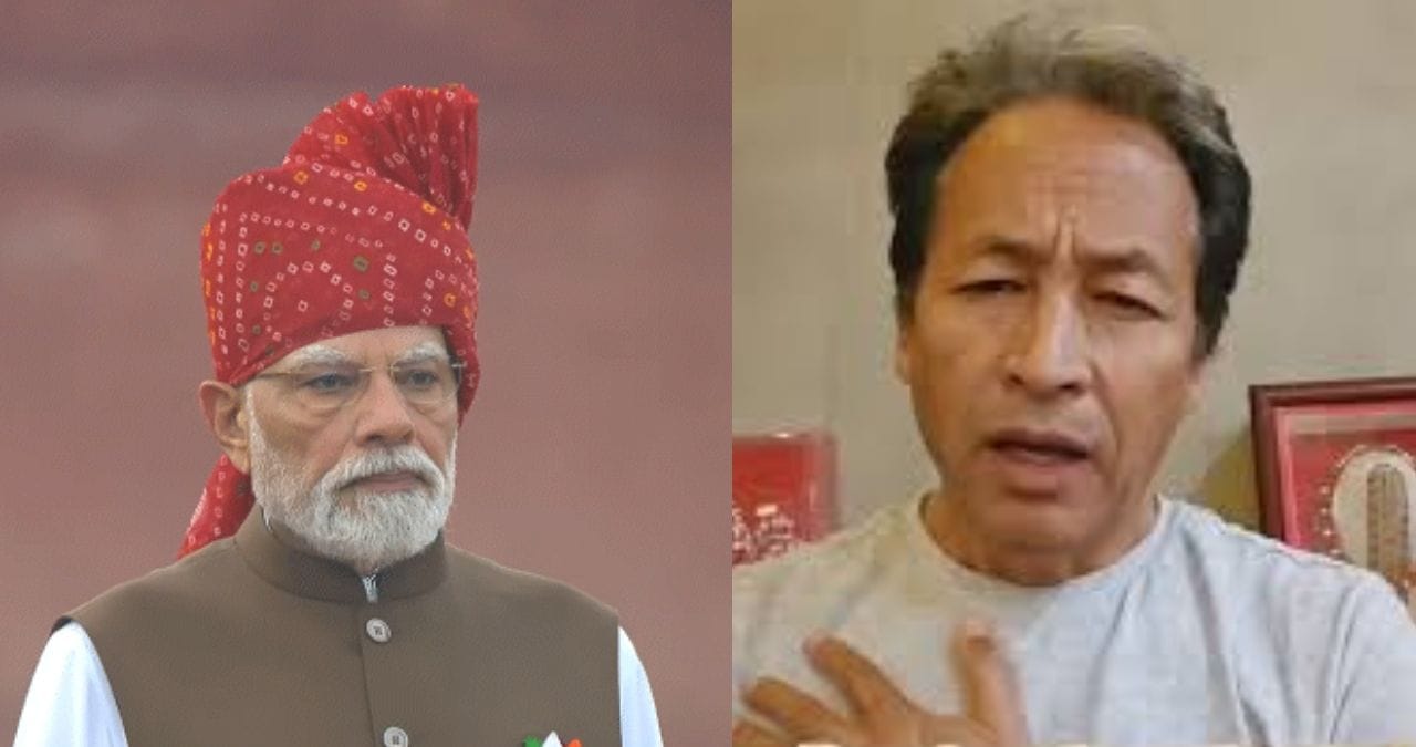 Sonam Wangchuk : मोदी 2014 मध्ये तुम्ही शब्द दिलेला पण अजूनही...सोनम वांगचुक यांचं थेट नरेंद्र मोदींना चॅलेंज Sonam Wangchuk : मोदी 2014 मध्ये तुम्ही शब्द दिलेला पण अजूनही...सोनम वांगचुक यांचं थेट नरेंद्र मोदींना चॅलेंज