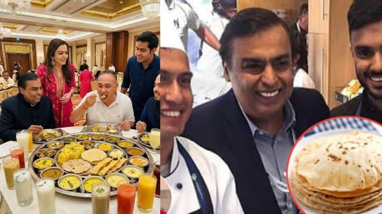 अंबानींच्या जेवणात दही असते म्हणजे असतेच. रात्रीचे जेवण हलके केले जाते. साखर आणि मीठ जवळपास अंबानींच्या जेवणात नसते म्हणजे नसतेच. जे जेवण घरातील सदस्यांसाठी बनते तेच कर्मचाऱ्यांसाठीही असते.