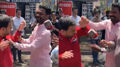 करा आदळ-आपट झुकत नसतो बापट... पुण्यात डीजे प्रकरणात राडा...