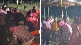 गणपती विसर्जन सुरू होतं... अचानक पिता-पुत्र खदानीत बुडाले; पालिका पथक धावून आलं अन् पुढच्याच क्षणी...