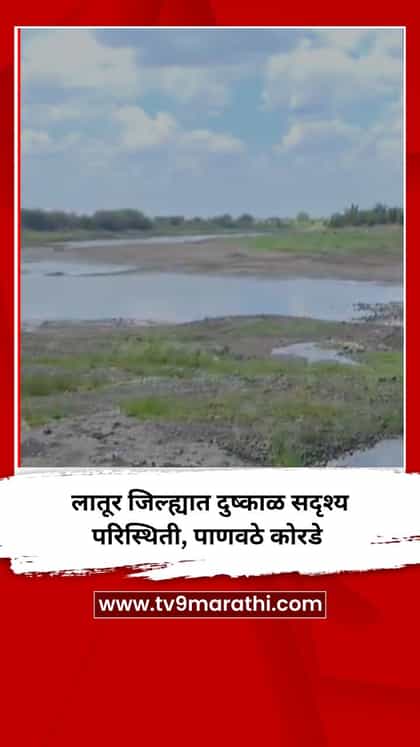 लातूर जिल्ह्यात दुष्काळ सदृश्य परिस्थिती, पाणवठे कोरडे-1757686