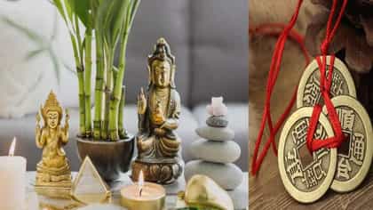 Feng Shui : या पाच मूर्ती घरात हव्याच, आयुष्यात कधी धन कमी पडणार नाही.
