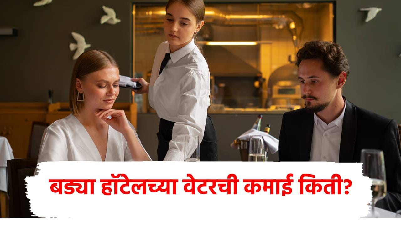 बड्या हॉटेलच्या वेटरची टीपमधूनच छप्परफाड कमाई, कमावतात किती? बड्या हॉटेलच्या वेटरची टीपमधूनच छप्परफाड कमाई, कमावतात किती?
