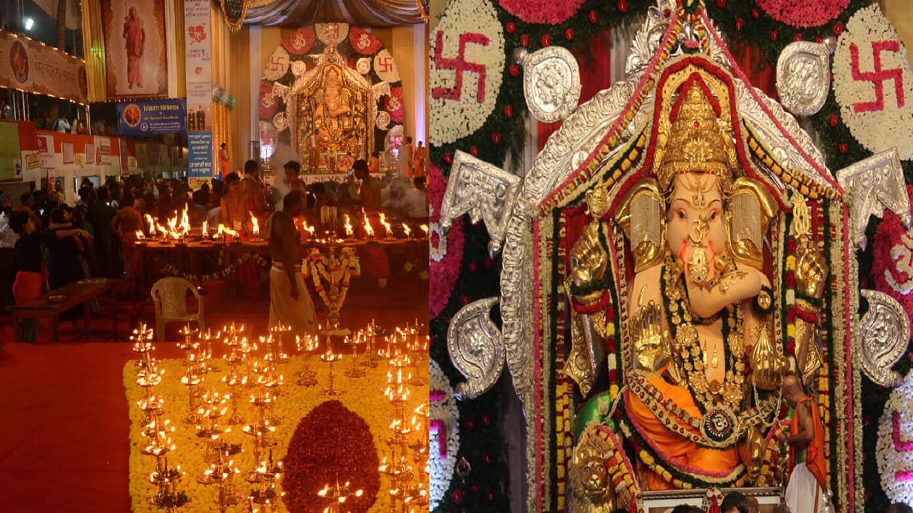 सांगायचं झालं तर, किंग्स सर्कल येथील 'जीएसबी सेवा मंडळ' यंदा आपला ७२ वा उत्सव साजरा करत आहे. येथे 5 दिवसांच्या काळात कडक शिस्त आणि पारंपरिक पोशाखात हजारो विशेष पूजा व महाअभिषेक पार पडतात.
