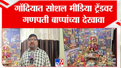 गोंदियातील या अनोख्या गणपती देखाव्याची देशभर चर्चा, अख्खं...-1758556