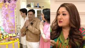 Govinda: घरात कलेश बाधा..; गोविंदाने मुलांसोबत गणपतीसमोर केली प्रार्थना, पत्नी मात्र गायब