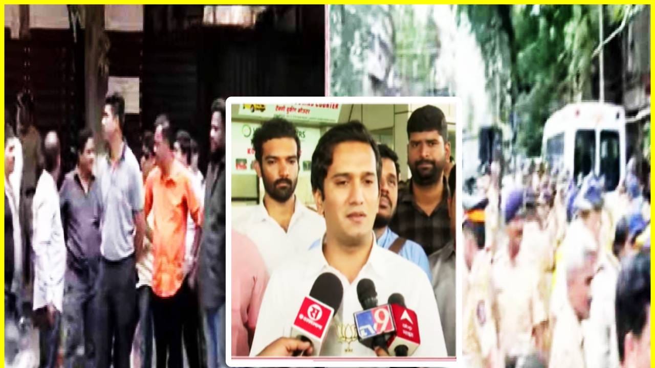 Krushanraj Mahadik: मनसेच्या चोरांना... भाजयुमोचे कृष्णराज महाडिक यांचा पारा चढला, मोदी यांच्या फोटोवरील वादवर सणसणीत प्रतिक्रिया Krushanraj Mahadik: मनसेच्या चोरांना... भाजयुमोचे कृष्णराज महाडिक यांचा पारा चढला, मोदी यांच्या फोटोवरील वादवर सणसणीत प्रतिक्रिया
