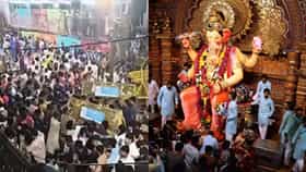 Lalbaugcha Raja : लालबागच्या राजाच्या मंडपाजवळ पुन्हा धक्कादायक घटना; 68 वर्षीय भाविकाचा मृत्यू, काही दिवसांत दुसरी घटना