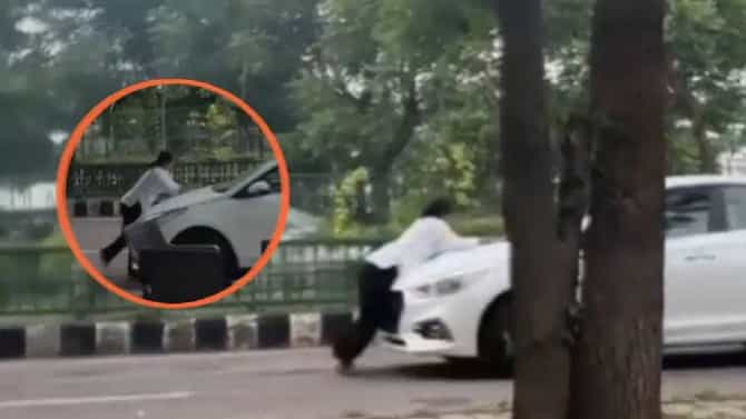 Lucknow news : ओळख लपवून प्रेमात पाडलं, मग दुसऱ्याच तरूणीसोबत दिसला शहनवाज; विरोध करताच गर्लफ्रेंडला कार बोनेटवरून फरपटत नेलं, व्हिडीओने खळबळ