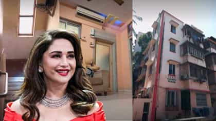 आज कोट्यवधींची मालकीण असणारी माधुरी अंधेरीत राहायची 1 BHKमध्ये, Video.