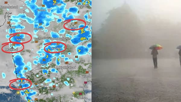 Maharashtra Weather Update : राज्यात धो धो पाऊस, मोठा अलर्ट जारी, राज्यात तब्बल 4 दिवस पावसाचा..