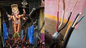 त्या लाल वायरवर पाय पडला अन्.. मुंबईच्या महागणपतीच्या मंडपासमोर रात्री दोन वाजता भयंकर घडलं..