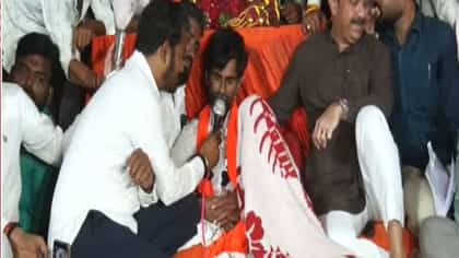 पाणी पितोय, सलाईन लावतोय पण उपोषण सोडणार नाही! दोन दिवसांची मुदत.