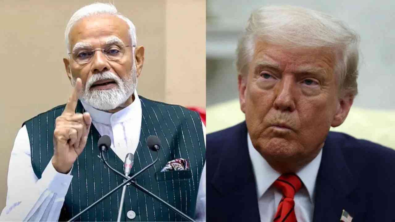 US Tariff : रशियाचं कारण फक्त नावाला, अमेरिका भारतावर इतक्या मोठ्या प्रमाणात टॅरिफ लावतेय त्यामागे त्याच्या मनात फक्त एकच भिती US Tariff : रशियाचं कारण फक्त नावाला, अमेरिका भारतावर इतक्या मोठ्या प्रमाणात टॅरिफ लावतेय त्यामागे त्याच्या मनात फक्त एकच भिती