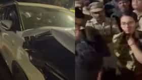 मद्यधुंद महिला कारचालकाचा थरार, 3 मुलांसह 7 जखमी, भरधाव कारची एसयूव्हीला धडक, नेमकं काय घडलं