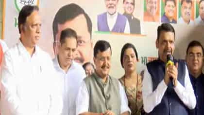 भाजपच्या नव्या राष्ट्रीय अध्यक्षांचं जोरदार स्वागत, फडणवीस म्हणाले...