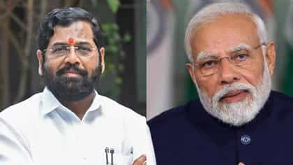 Eknath Shinde: मोदींची उंची हिमालया एवढी... थेट गुजरातमध्ये जात शिंदेंनी दिल्या मोदींना हटके शुभेच्छा!