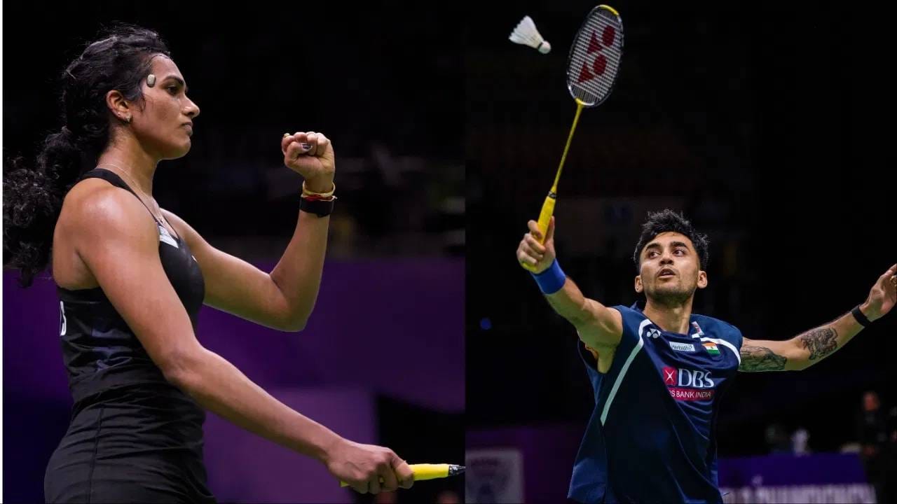 दोन वेळची ऑलिम्पिक पदक विजेती आणि माजी वर्ल्ड चॅम्पियन पीव्ही सिंधू ही बॅडमिंटनमध्ये भारताची सुपरस्टार असून महिला एकेरीत ती सुवर्णपदकाची मोठी दावेदार आहे. दुसरीकडे, पुरुष एकेरीत लक्ष्य सेन ने सुवर्णपदकावर जोरदार स्मॅश मारल्यास आश्चर्य वाटायला नको. (Photo: PTI)