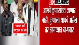 Sharad Pawar : यायचे असेल तर आमच्यात या, विलिनीकरणावर शरद पवारांचं मोठं विधान, नेमकं काय म्हणाले?