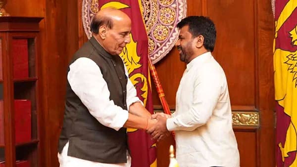 India-Srilanka : श्रीलंकेने भारताचे संरक्षण मंत्री राजनाथ सिंह यांना दिला मोठा शब्द, काहीही झालं तरी आम्ही...