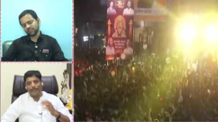 Ravindra Dhangekar Vs Vidyanand Bapat | पुण्यात DJच्या आवाजावरून रवींद्र धंगेकर- विद्यानंद बापट यांच्यात खडाजंगी, व्हिडीओ बघाच Ravindra Dhangekar Vs Vidyanand Bapat | पुण्यात DJच्या आवाजावरून रवींद्र धंगेकर- विद्यानंद बापट यांच्यात खडाजंगी, व्हिडीओ बघाच