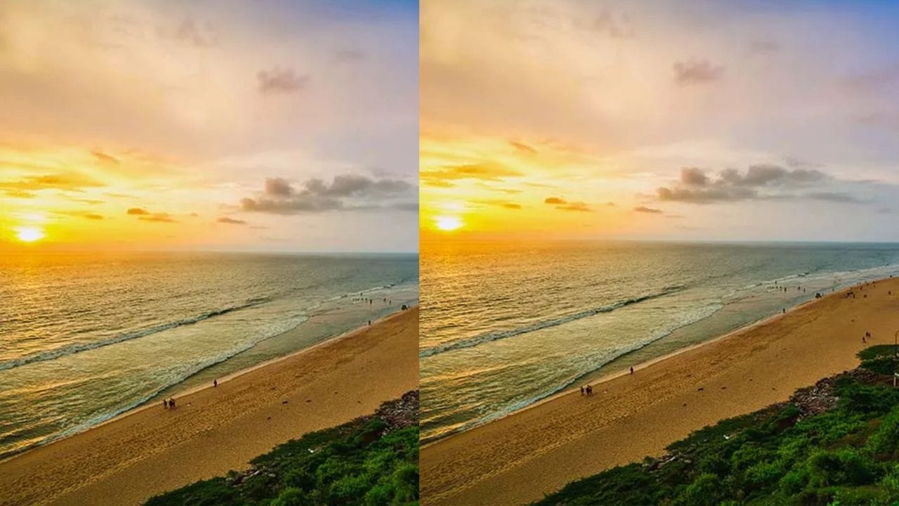 वर्कला केरळा समुद्रकिनाऱ्यावरून नाही तर उंच कड्यावरून सूर्यास्त पाहण्याचा अनुभव घ्यायचा असेल तर वर्कला खूप खास आहे. वर्कला क्लिफवर उभं राहून समोर पसरलेल्या अरबी समुद्रावर मावळणारा सूर्य पाहता येतो. लालसर कडे, निळा समुद्र आणि बदलतं जाणारं आकाश हे दृश्य आठवणीत राहणारं आहे.