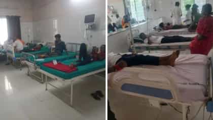 आश्रमशाळेतील वरणात पाल पडल्याने 31 विद्यार्थी अत्यवस्थ, मळमळ- उलट्या.