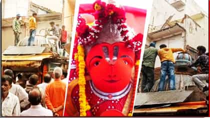 इंजिनिअर हरले, तंत्रज्ञानही फेल! एक इंचही नाही हालली 170 वर्ष जुनी हनुमानाची मूर्ती, कुठं घडला चमत्कार?