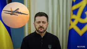 Ukraine President: थोडक्यात वाचले युक्रेनचे राष्ट्रपती! थेट त्यांच्याच विमानावर ड्रोन, काही सेकंद...