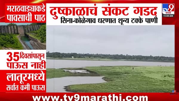Water Shortage | पाऊस गायब अन् धरणं कोरडी पडू लागली! मराठवाड्यात दुष्काळाचं सावट; शेतकऱ्यांसमोर मोठं संकट