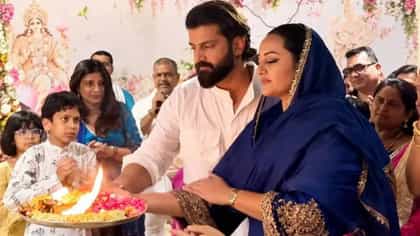 सोनाक्षी-झहीरने केली गणपतीची आरती; ट्रोल होऊ नये म्हणून उचललं हे पाऊल.