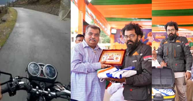 2252 किमीची राईड, कारगिलमध्ये फडकवला 1000 फुटांचा तिरंगा अन् सांगता डोंबिवलीच्या दहीहंडीत; रोहित आचरेकरांचा अंगावर काटा आणणारा प्रवास