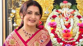 अभिनेत्री राजकन्या भाग्यश्रीने बाप्पाची आरती केल्याने वाद, अभिनेत्रीचा मोठा निर्णय, थेट..
