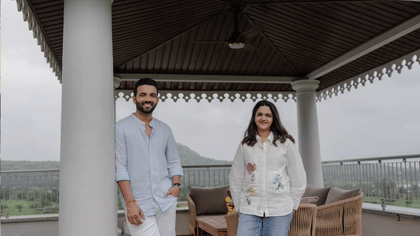 डोंगर, तलाव अन् हिरवाईने नटलेलं अजिंक्य रहाणेचं बंगला पाहिला का?.