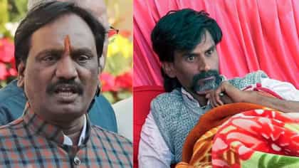 जरांगे यांची प्रकृती खालावली... उपचारही सोडले, दानवे थेट अंतरवलीत.