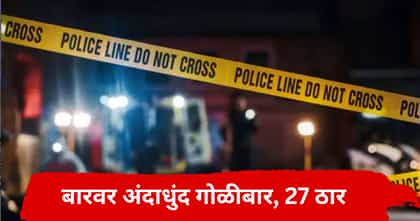 मित्रांसोबतची पार्टी ठरली शेवटची! हल्लेखोरांचा बारमध्ये गोळीबार.