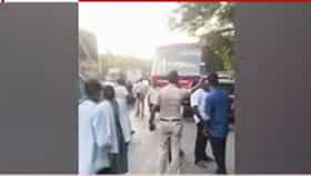 Belapur : बसचा ब्रेक फेल अन् थेट रिक्षा-कारला धडकली; बेलापूरमध्ये भीषण अपघात, जखमींना MGM रुग्णालयात केलं दाखल