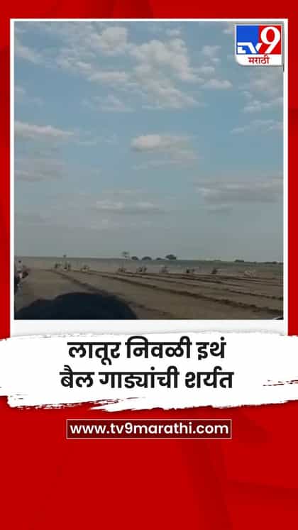 लातूर निवळी इथं बैल गाड्यांची शर्यत-1757937