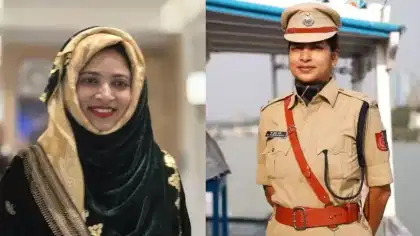 IPS अधिकाऱ्याने जय हिंद ऐवजी इंशाअल्ला बोलताच काँग्रेस नेत्याची टीका.