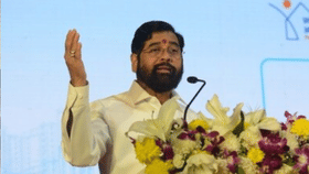 Eknath Shinde: आज आ धरतीने ऊपर आवीने मने...मोदी यांच्या वाढदिवसानिमित्त एकनाथ शिंदे यांची गुजरातीतून भाषणाला सुरुवात