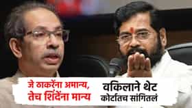 सर्वात मोठा ट्विस्ट... जे ठाकरेंना अमान्य, तेच शिंदेंना मान्य... वकिलाने थेट कोर्टातच सांगितलं; काय घडतंय?