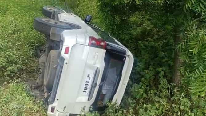 मोठी बातमी! माजी आमदाराच्या गाडीचा भीषण अपघात, चालकाचे कारवरील नियंत्रण सुटले अन्...