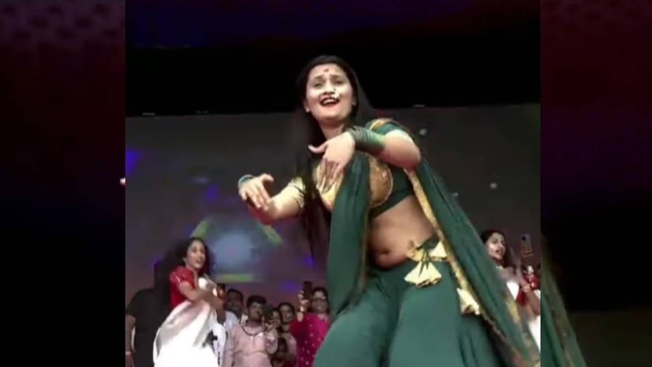 गौतमीच्या प्रत्येक स्टेपवर उपस्थितांकडून टाळ्या आणि शिट्ट्यांचा कडकडाट पाहायला मिळाला.