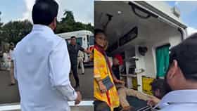 पोलिस कर्मचारी चक्कर येऊन पडला, उपमुख्यमंत्री एकनाथ शिंदे स्वतः धावले मदतीला, थेट..
