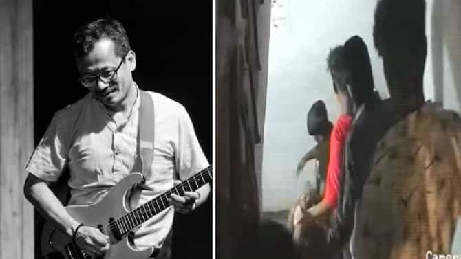 तिसऱ्या मजल्यावर घेरलं, बेदम मारलं अन् पायऱ्यांवरून पळाले; मणिपुरी संगीतकाराच्या हत्येचा CCTV व्हिडीओ समोर