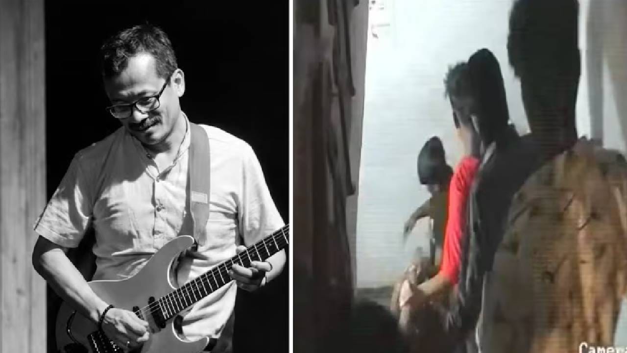 तिसऱ्या मजल्यावर घेरलं, बेदम मारलं अन् पायऱ्यांवरून पळाले; मणिपुरी संगीतकाराच्या हत्येचा CCTV व्हिडीओ समोर तिसऱ्या मजल्यावर घेरलं, बेदम मारलं अन् पायऱ्यांवरून पळाले; मणिपुरी संगीतकाराच्या हत्येचा CCTV व्हिडीओ समोर