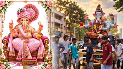 आला रे आला...गणपती आला! संपूर्ण मुंबईला बाप्पाचे वेध, प्रतीक्षा शिगेला.